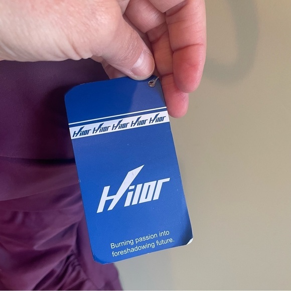 NWT Hilor Women One Piece Swimsuit Tummy Control Bathing Suits Ruffle Monokini - Picture 5 of 9